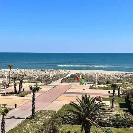 Barcaresa-elegant Vue Wifi Parking Apartment Le Barcares