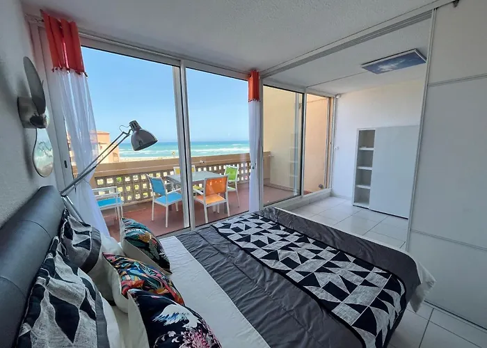Barcaresa-elegant Vue Wifi Parking Apartament Le Barcarès
